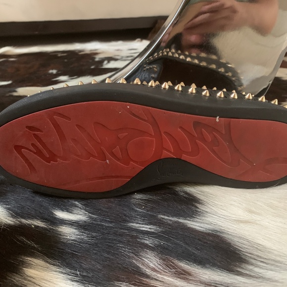 Christian Louboutin Python Pik Boat - Picture 5 of 8
